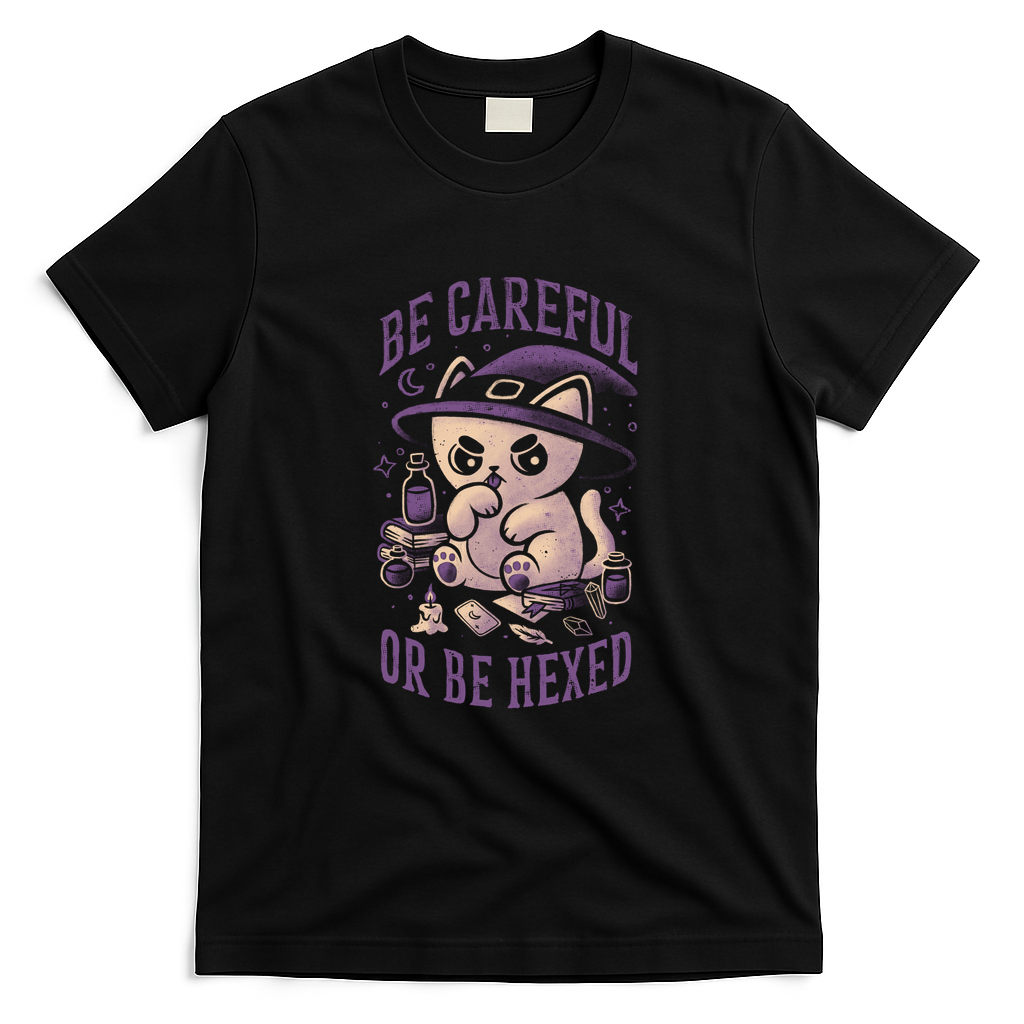 Be Careful Or Be Hexed - Black