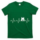 Black Cat With Coffee Cute Cats And Coffee Lover T-Shirt