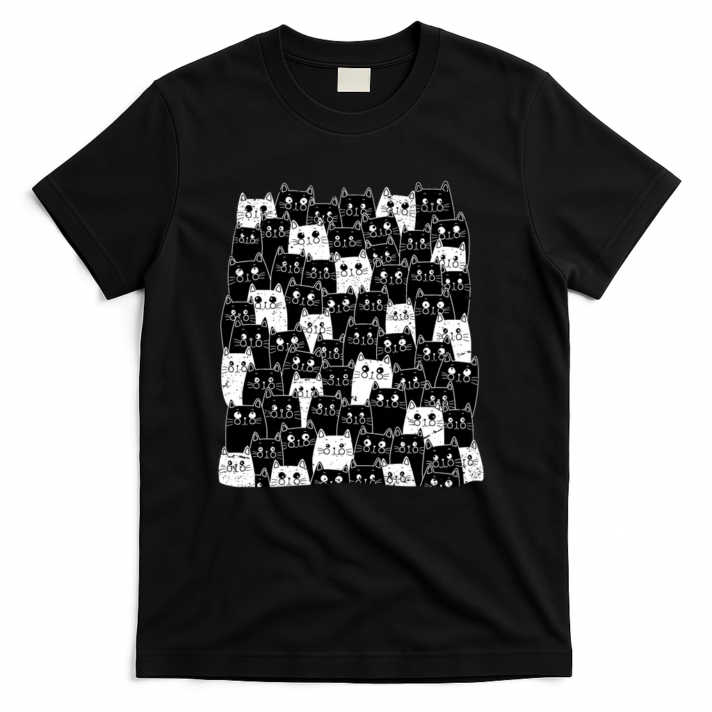 Black cats, white cats - Black