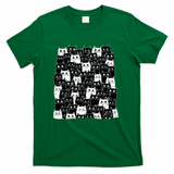 Black cats, white cats - Green