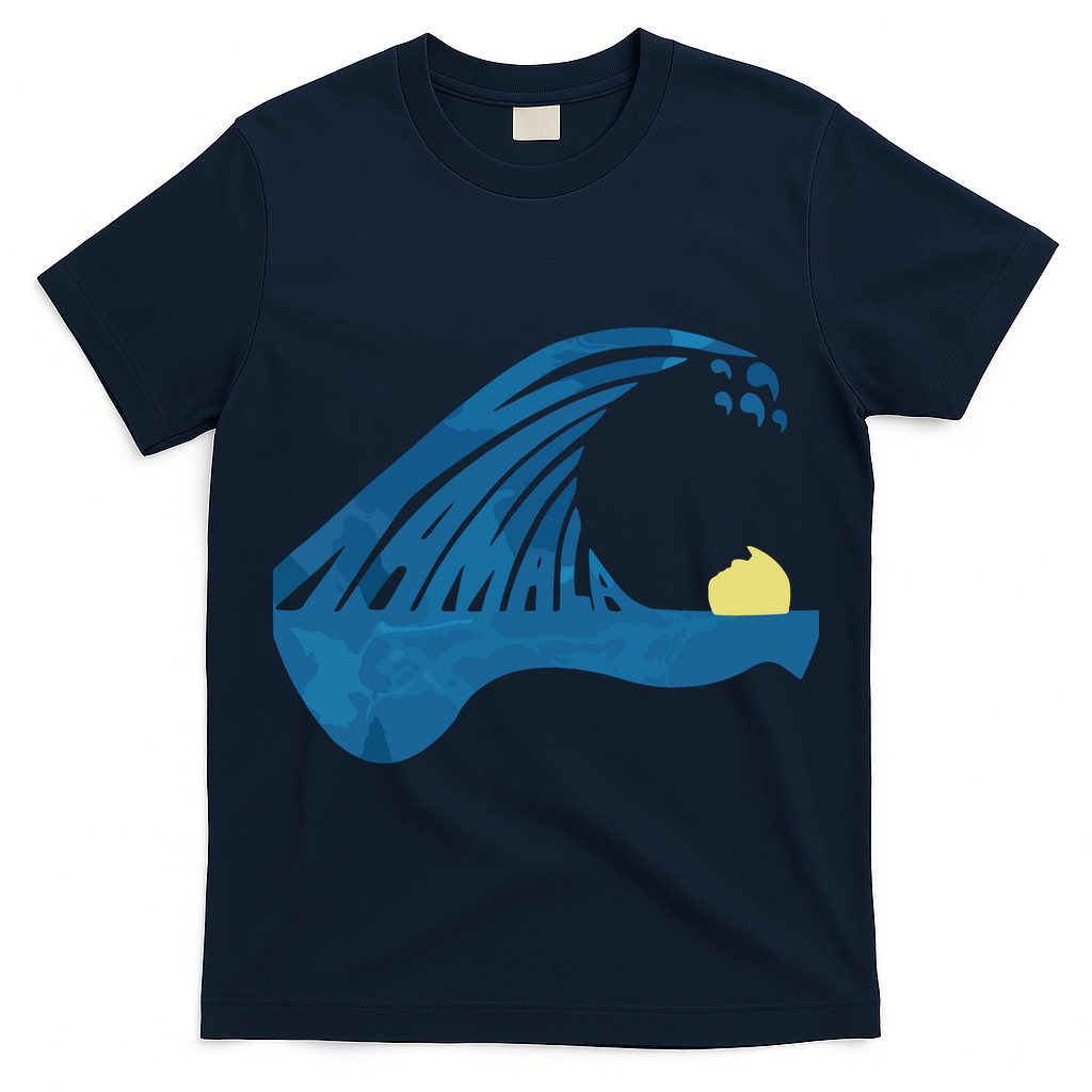 Blue Cats Wave For Kamala Funny Trump Blue Wave Of Cat T-Shirt