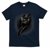 Black Cat Yellow Eyes TShirt Cats Tee Shirt T-Shirt
