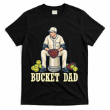 Bucket Dad T-Shirt - Black