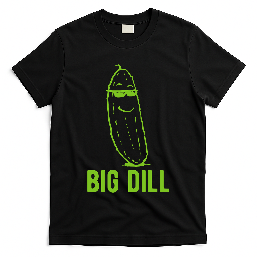 Big Dill Funny Pickle T-Shirt