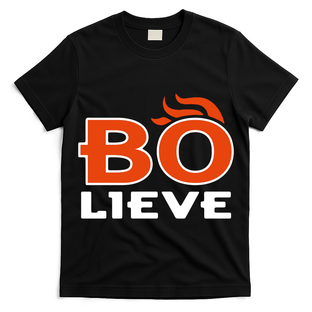 BO-lieve Denver Football  T-Shirt