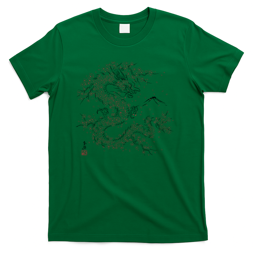 Blossom Dragon - Green