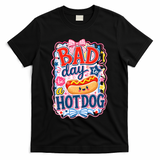 Bad Day To Be A Hotdog T-Shirt - Black