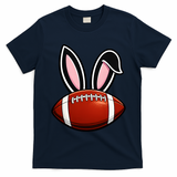 Bunny Ears American Football Fan Funny Easter T-Shirt