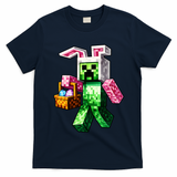 Bunny Egg Happy Easter Video Game Pixel T-Shirt