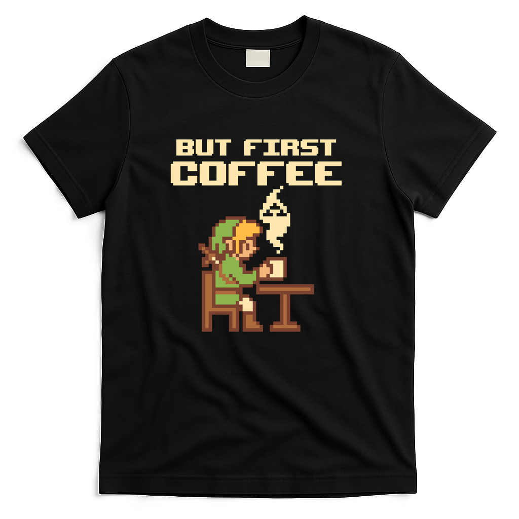 But First Coffee - Black