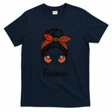Ballet Folklorico Mom Messy Bun Mexican Dance Lover T-Shirt