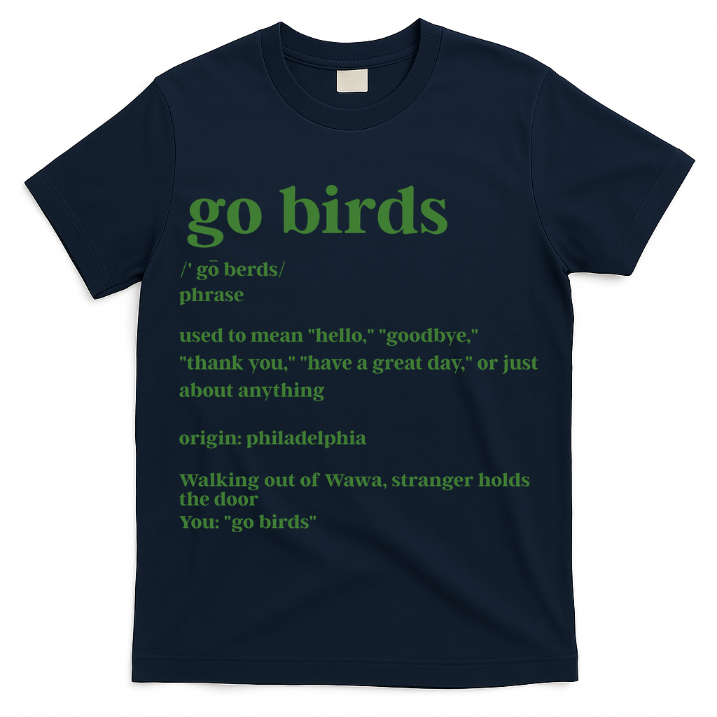 Birds Fly Philadelphia Football Philly Football T-Shirt
