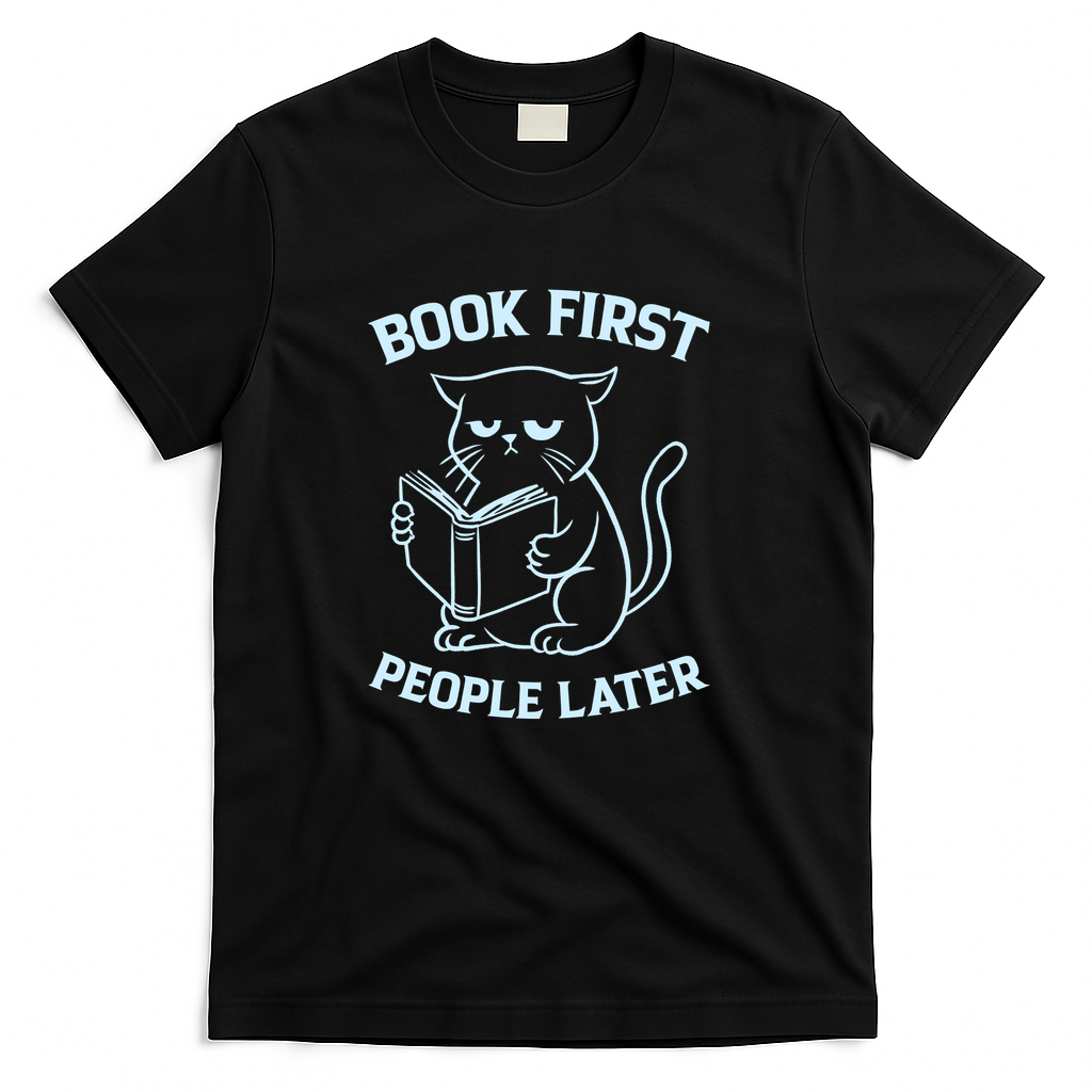 Book First People Later - Black
