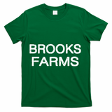 Brooks Farms Squad Family Reunion Last Name Team Great Gift T-Shirt - Green