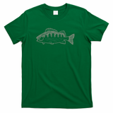 Bass Fishing Silhouette - Green