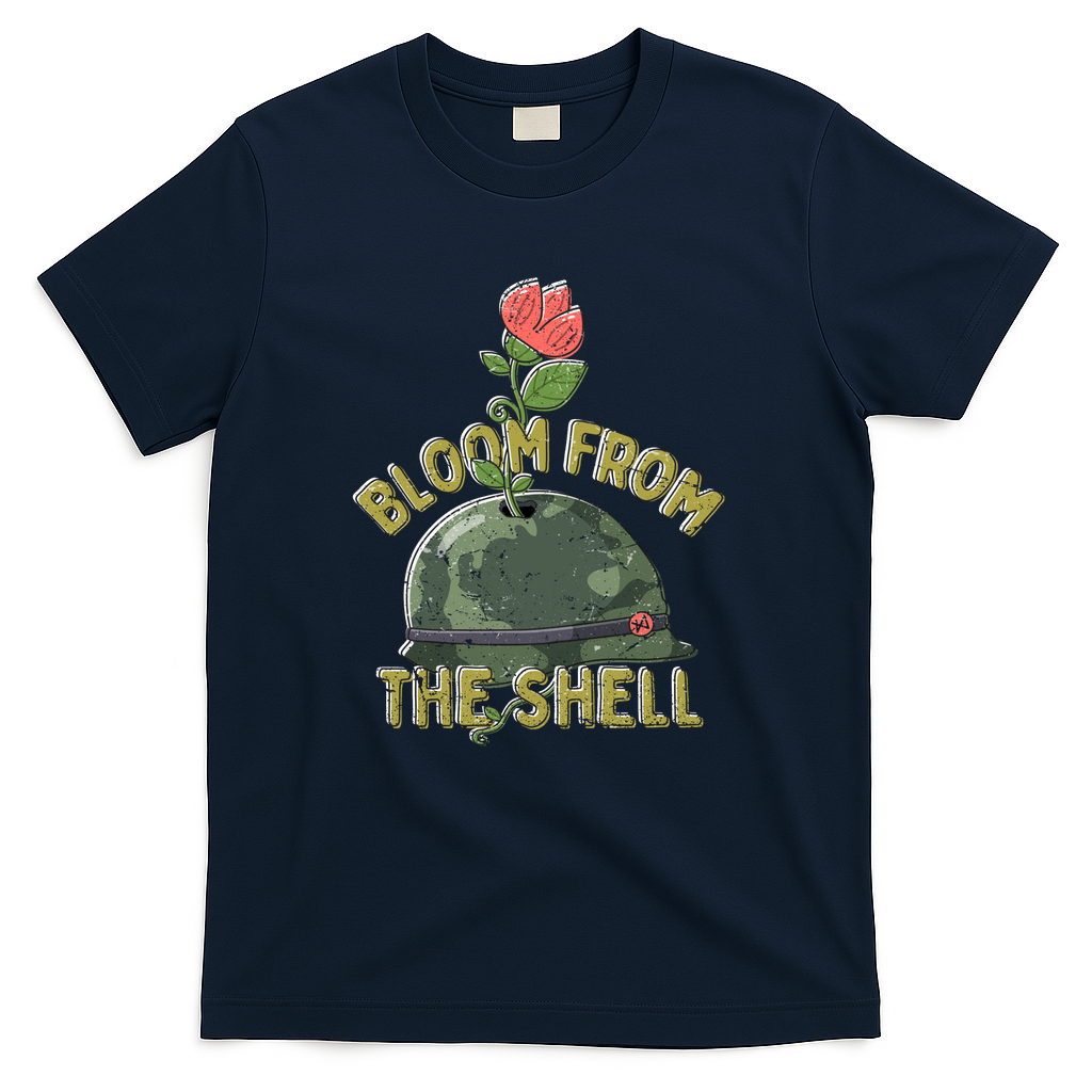 Bloom from the shell - Navy