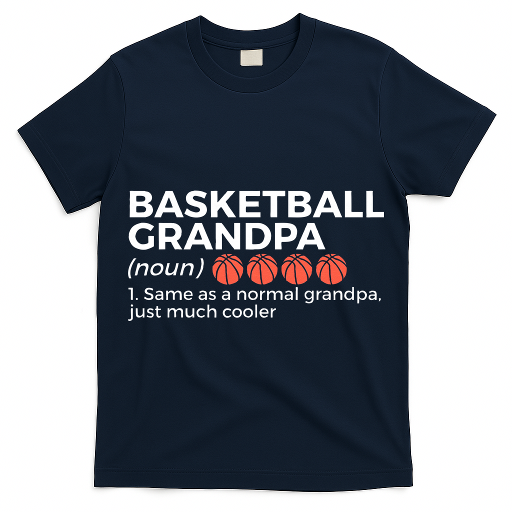 Basketball Grandpa Definition T-Shirt