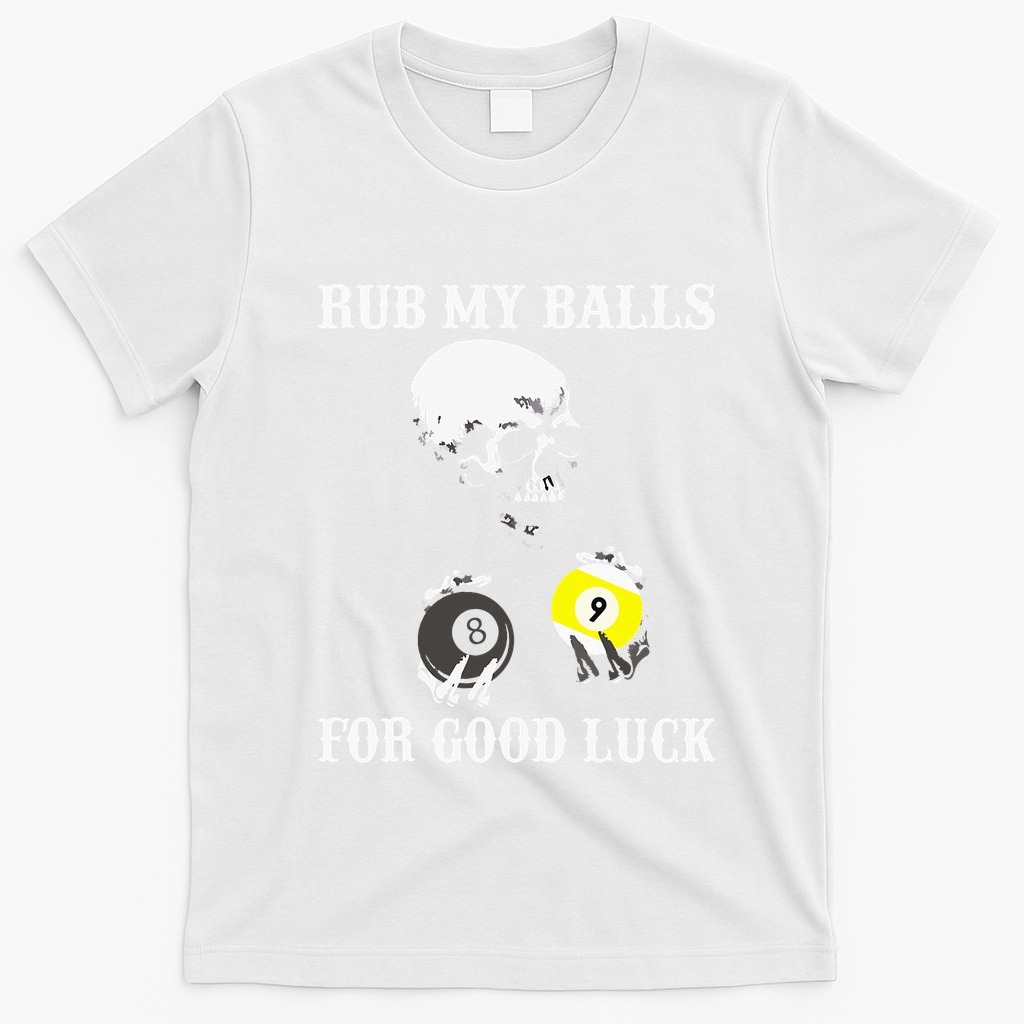 Billiards Halloween T-Shirt - White