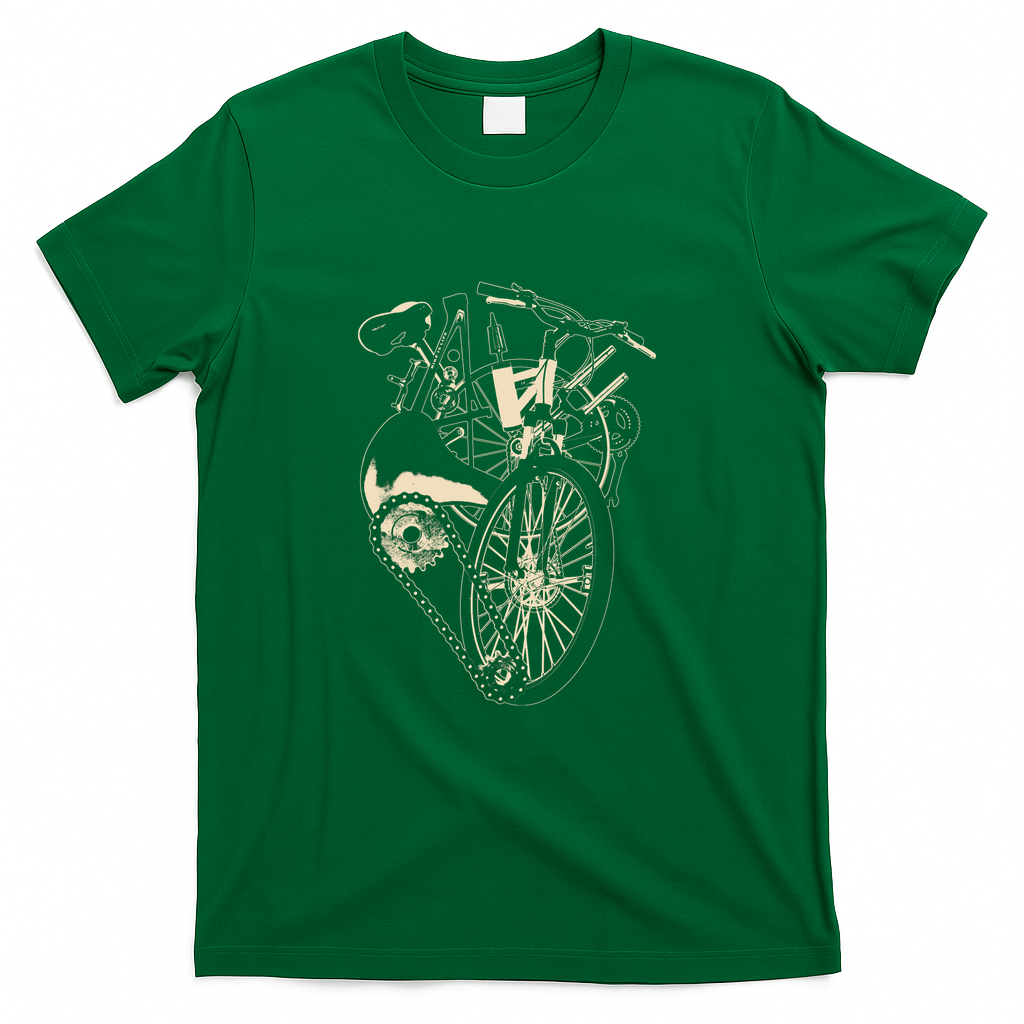Bicycle Heart by Tobe Fonseca - Green