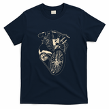 Bicycle Heart by Tobe Fonseca - Navy
