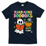 Bookworm Halloween Costume T-Shirt - Navy Blue