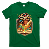 Black History Education Is Freedom Book Reading Learning T-Shirt