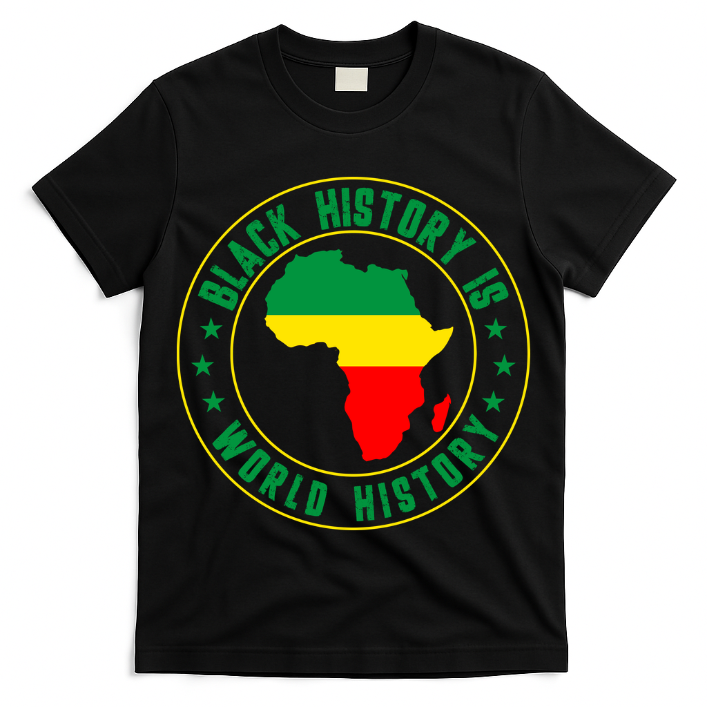 Black History Is World History T-Shirt