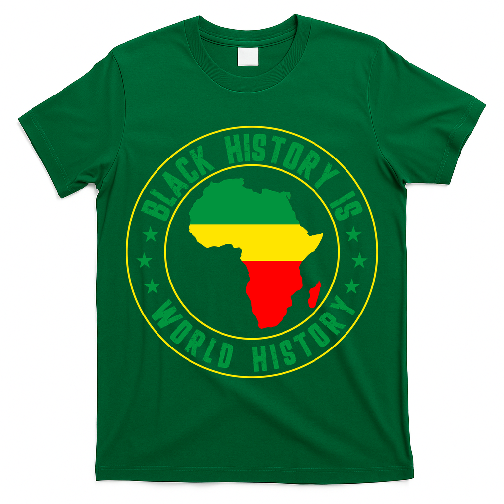 Black History Is World History T-Shirt
