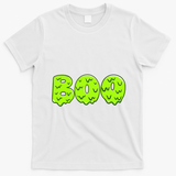Boo Halloween Slime T-Shirt - White