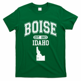 Boise Idaho Est. 1863 Varsity T-Shirt