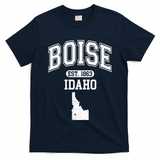 Boise Idaho Est. 1863 Varsity T-Shirt