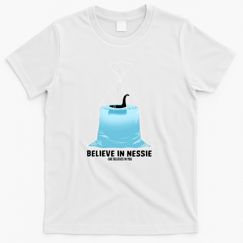 Believe In Nessie by Tobe Fonseca - White