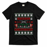 Bassoon It Will Be Christmas Day Gift Ugly Gift T-Shirt - Black