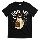 Boo JEE Boujee Ghost Halloween October Vibes T-Shirt - Black