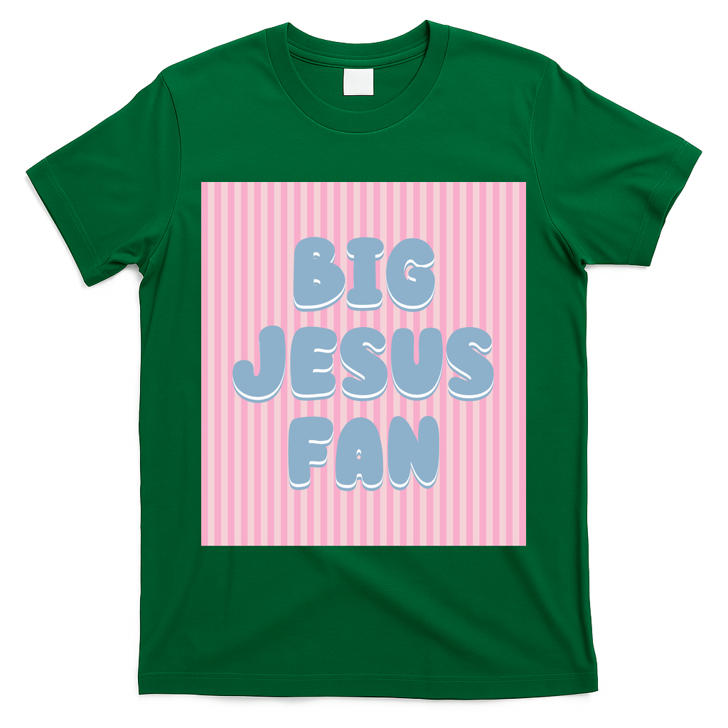 Big Jesus Fan T-Shirt