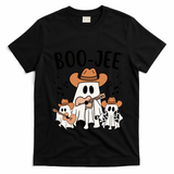 Boo Jee Ghost Funny Halloween T-Shirt - Black