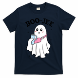 Boo Jee Halloween T-Shirt - Navy Blue