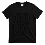 Biblical Jesus Is My Rock Christian T-Shirt