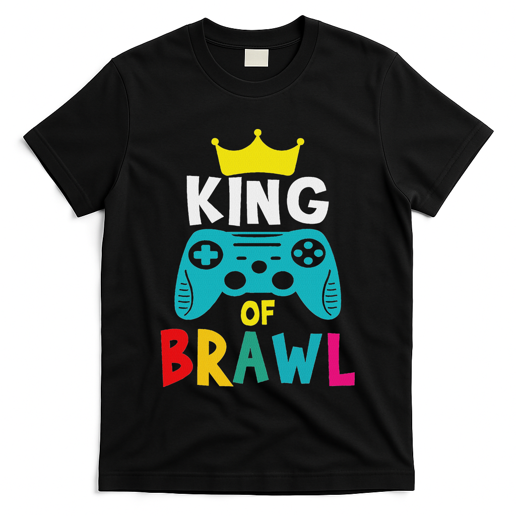 Brawl King Gamer Brawler Brawl T-Shirt