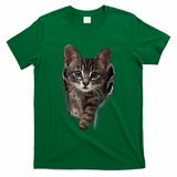 Brown Kitten Staring Cute TShirt Cats Gift T-Shirt