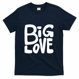 Big Love White on Black - Navy