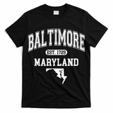 Baltimore Maryland Est. 1729 Varsity T-Shirt