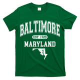 Baltimore Maryland Est. 1729 Varsity T-Shirt