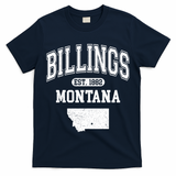 Billings Montana Est. 1882 Varsity T-Shirt