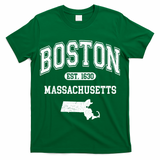 Boston Massachusetts Est. 1630 Varsity T-Shirt