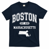 Boston Massachusetts Est. 1630 Varsity T-Shirt