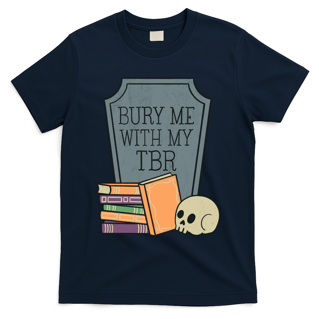bury me with my tbr | autumn - Navy