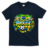 BRAZIL North America Soccer Tournament 2026 T-Shirt - Navy