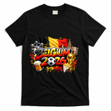 BELGIUM North America Soccer Tournament 2026 T-Shirt - Black