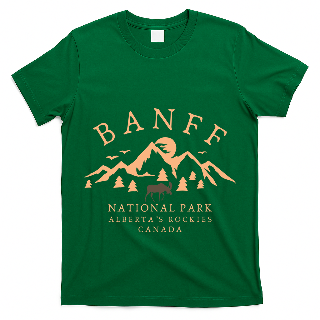 Banff National Park Est 1885 Vintage Canada T-Shirt